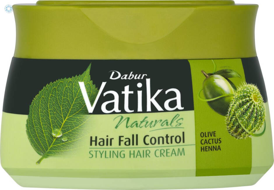 Health › Hair Oil › Vatika Naturals Hair Fall Control Styling Hair Cream  Olive, Cactus, Henna