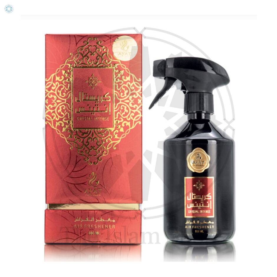 Perfumes › Car Air Fresheners › Crystal Intense 500ml Room Fabric & Air  Freshener By Ayat Perfumes