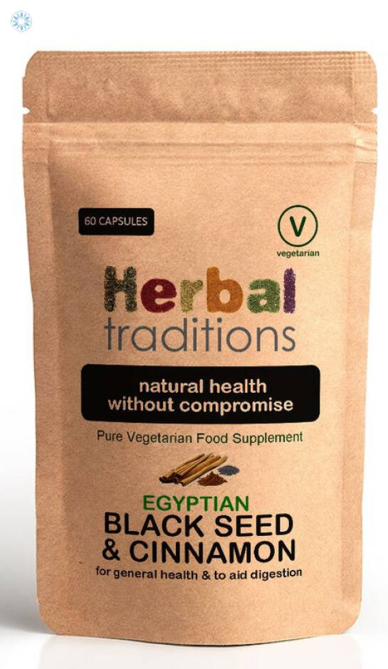 Health › Black Seed Products › Egyptian Blackseed & Cinnamon Capsules