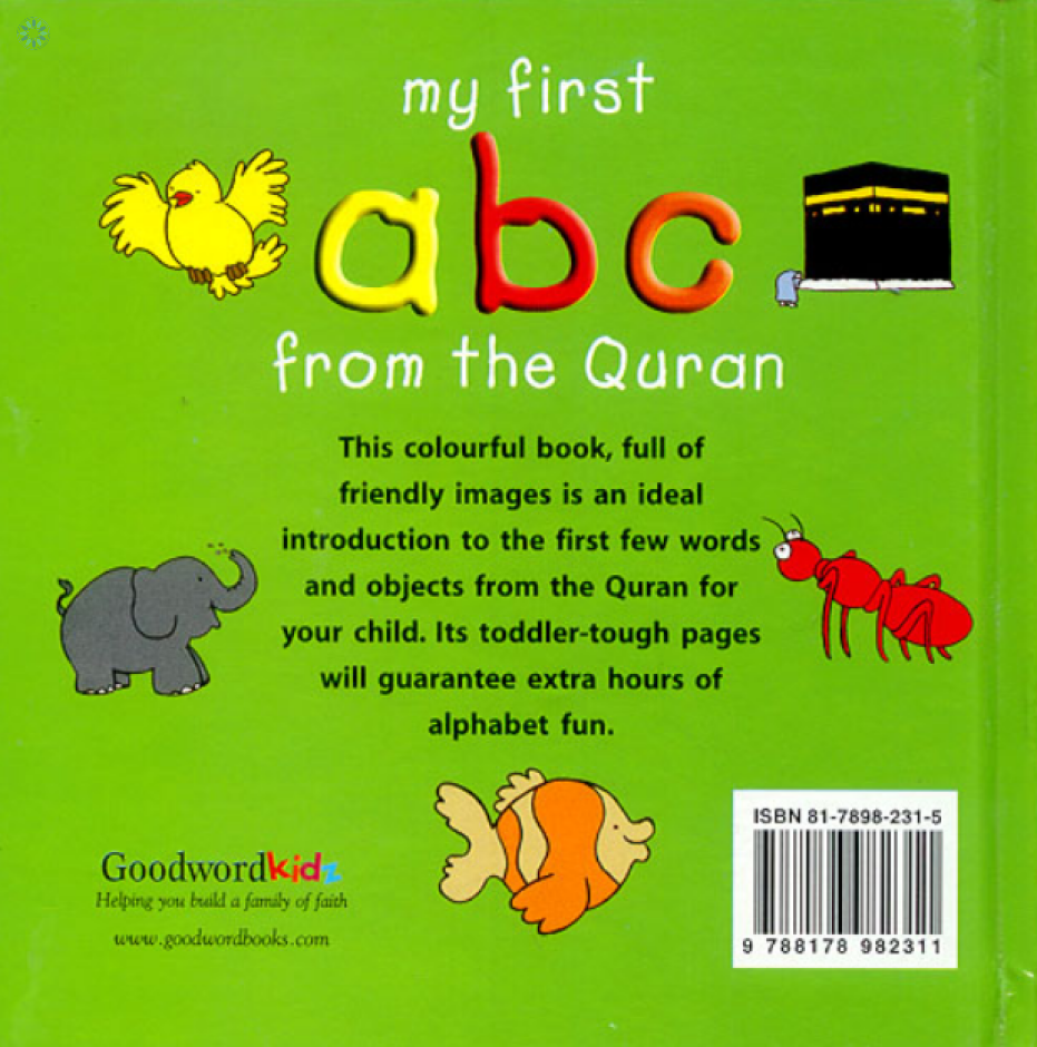 Books › Children Books › My First ABC from The Quran