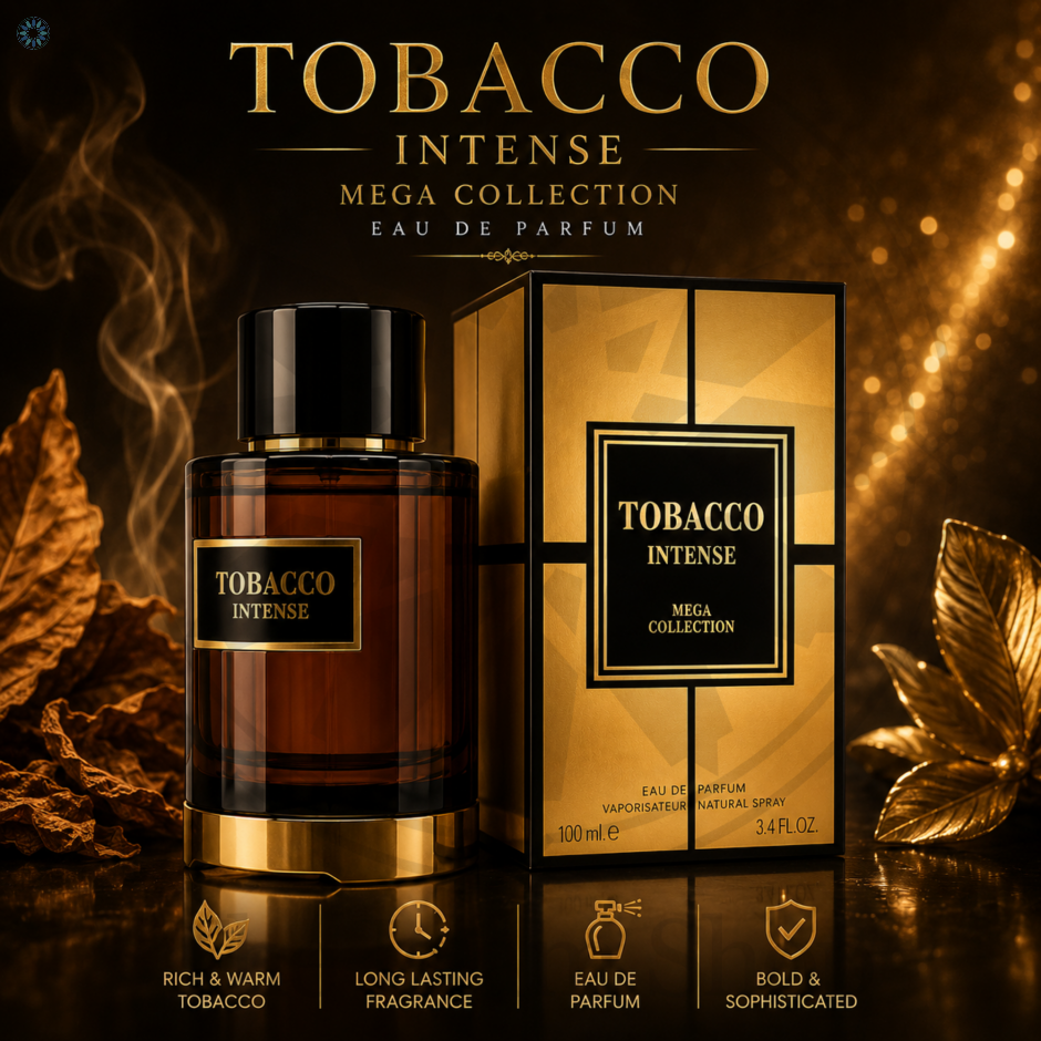 Perfumes › Eau De Parfum › Ard Al Zaafaran Tobacco Intense Mega Collection  Eau de Parfum 100ml – Arabian Unisex Perfume