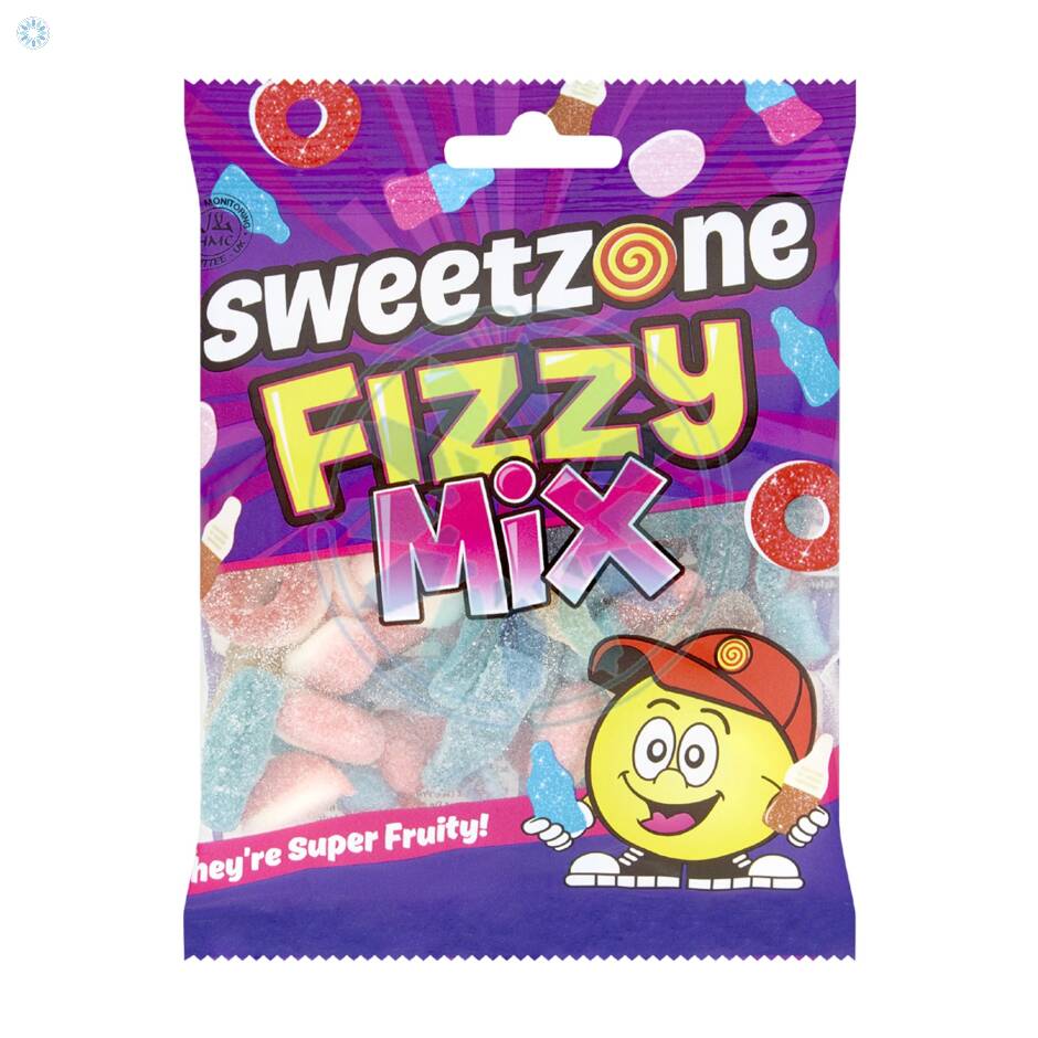 Halal Foods › Halal Sweets › 90g SweetZone Fizzy Mix Bag