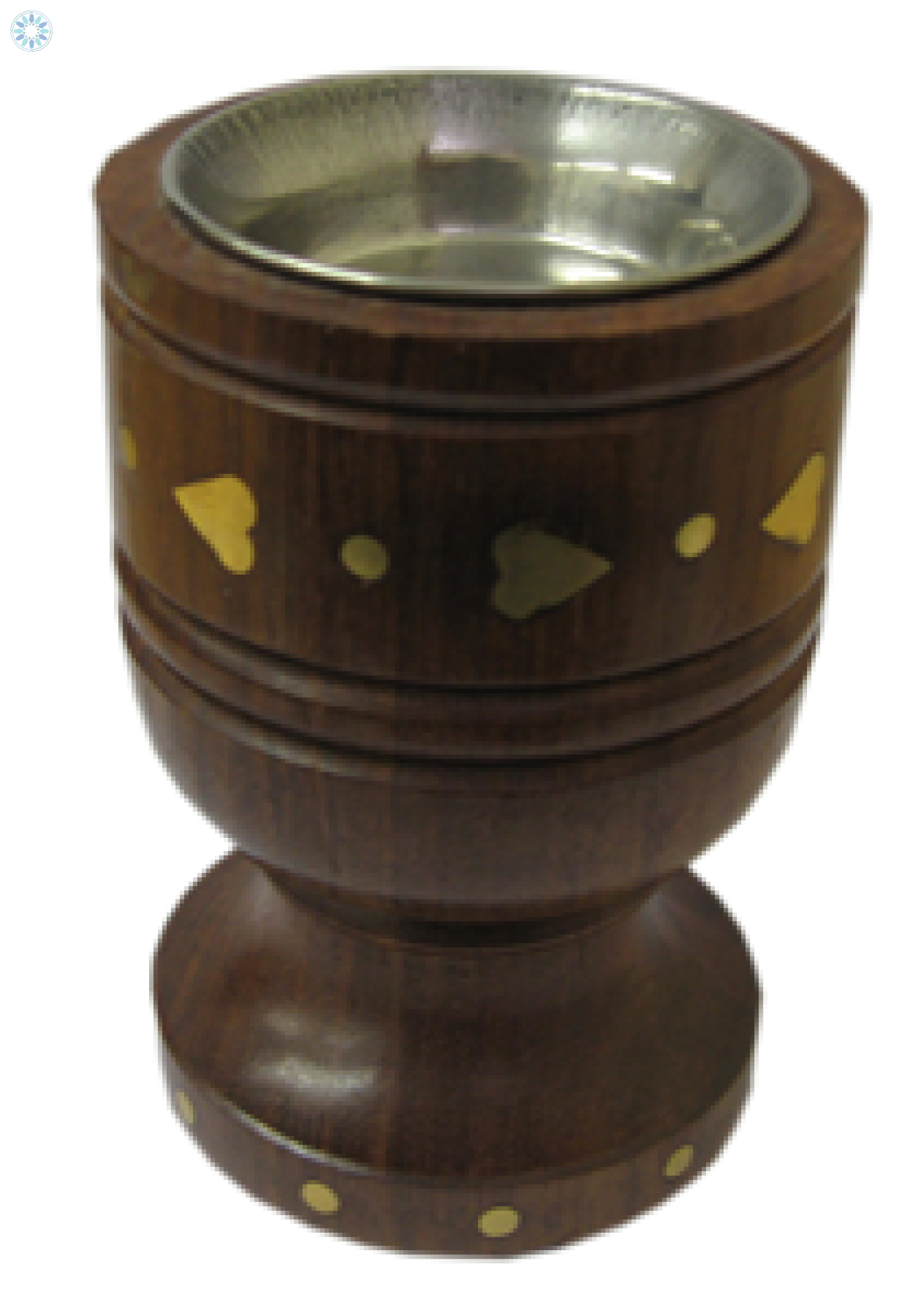 Perfumes › Mubakhar/Oil Burners › Small Wooden Incense Burner (Mubkhar)