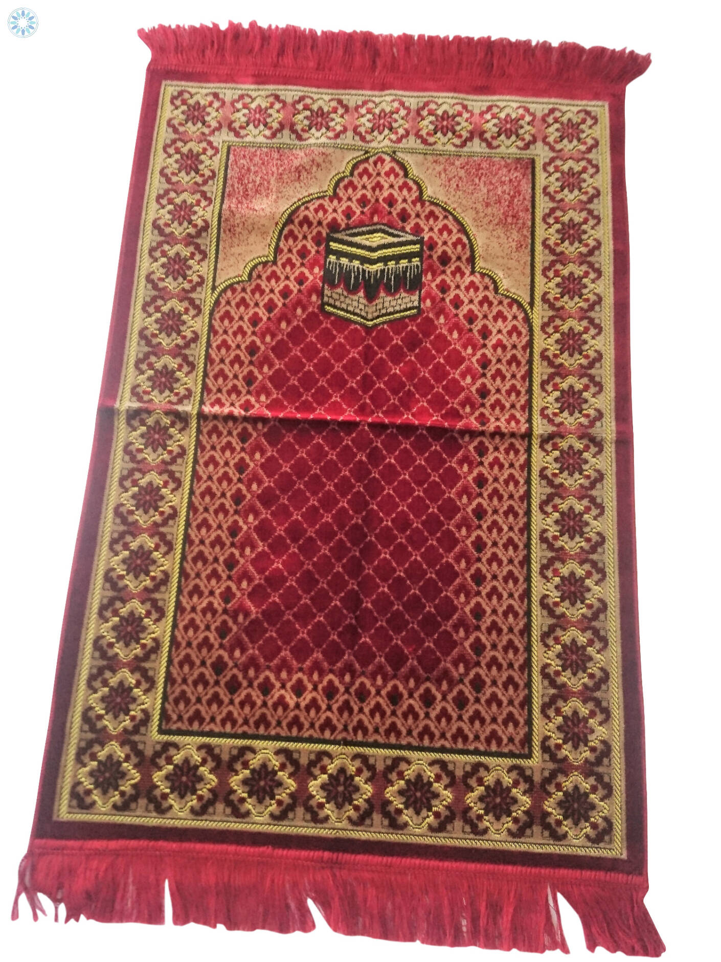 Essentials › Prayer Mats › XL Size Kaaba Mihrab Prayer Mat (Also known