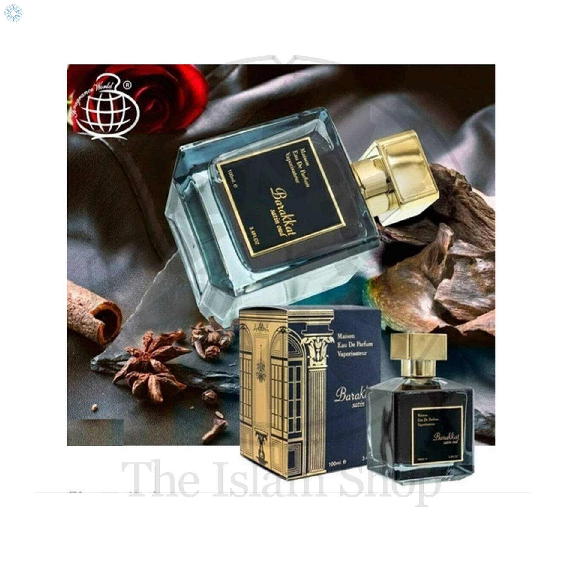Perfumes › Eau De Parfum › Barakat Satin Oud 100ml EDP (Eau De Parfum) By Fragrance World