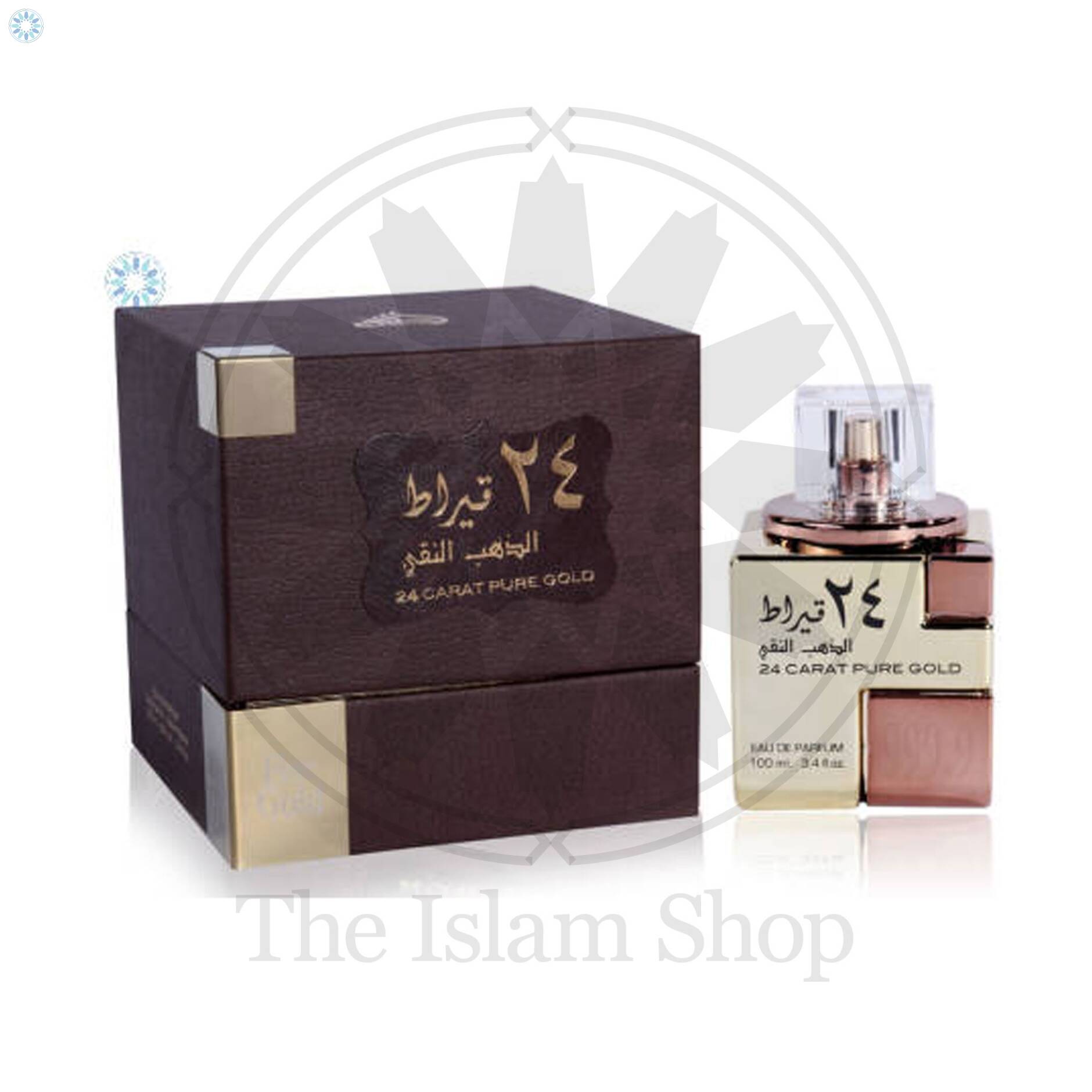 24 Carat Pure Gold by Lattafa, 3.4 oz EDP Spray for Unisex main image 0