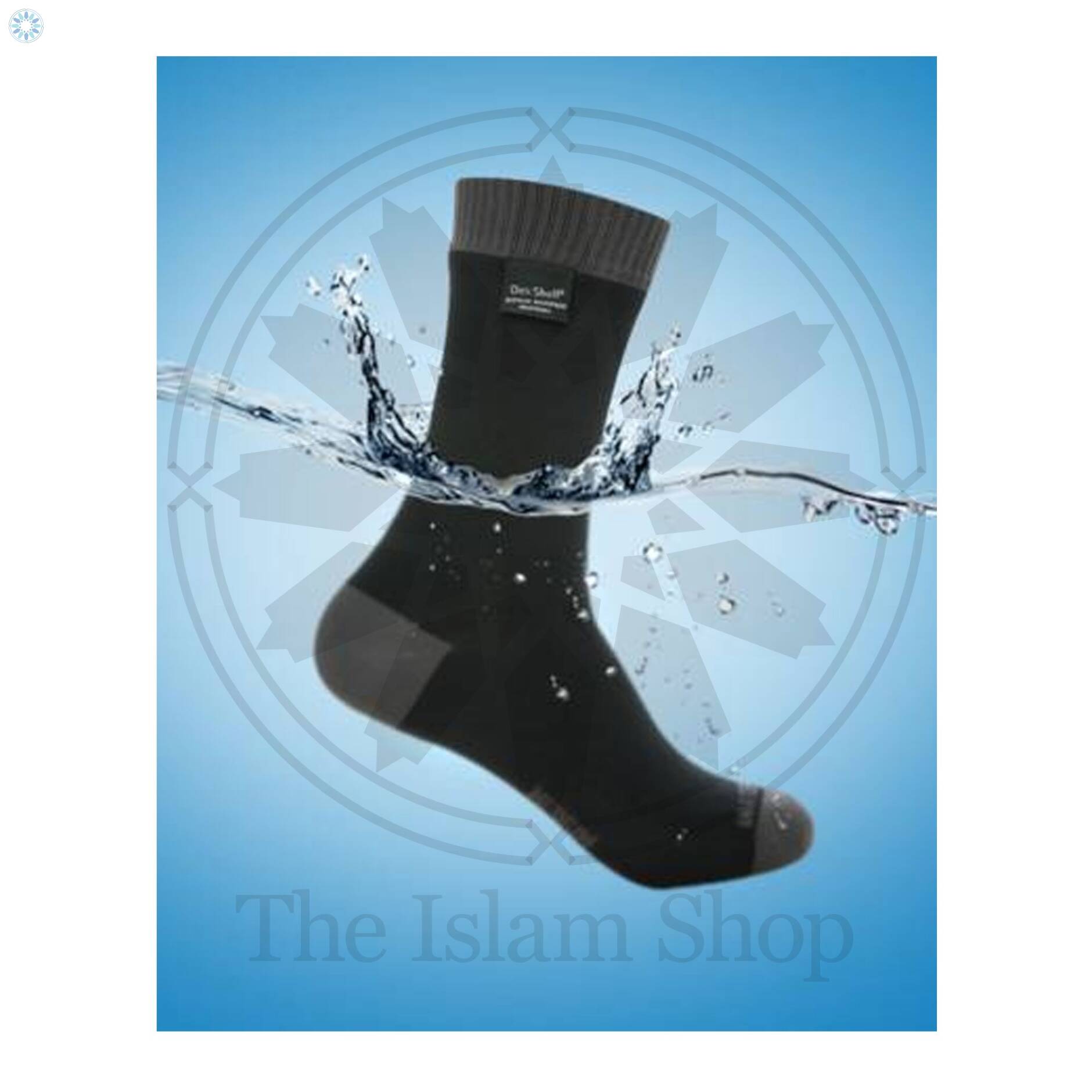 Shop › Uncategorised › Wudhu Socks (DexShell) Wudhu / Mozah (Muslim