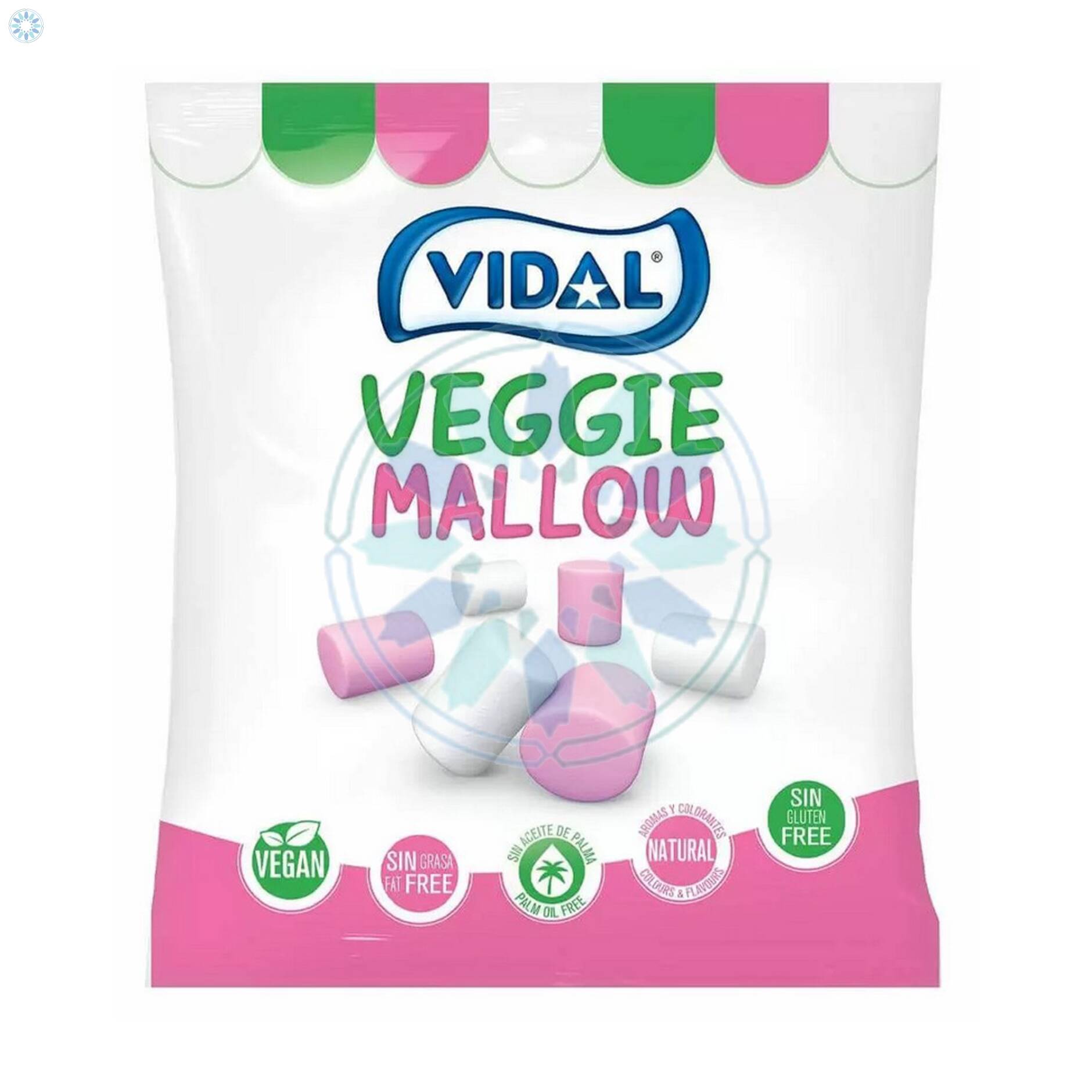 Halal Foods › Marshmallows › 1kg Vidal Vegan Mallows
