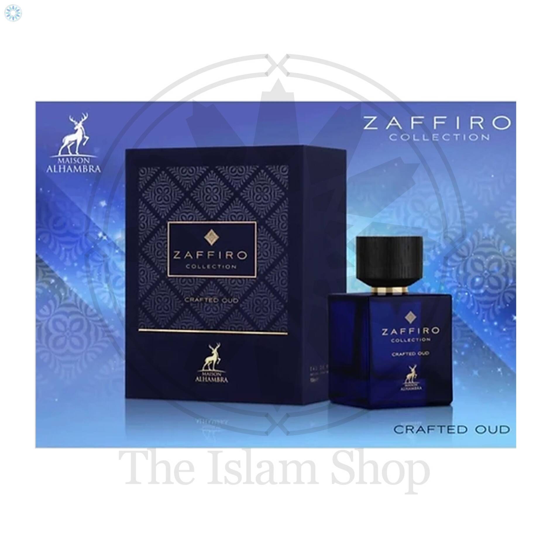 Perfumes › Eau De Parfum › Zaffiro Crafted Oud 100ml EDP (Eau De Parfum) By Maison Alhambra Perfumes